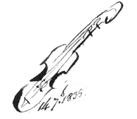 Violon, tir des manuscrits de Stendhal (R301_1_224)