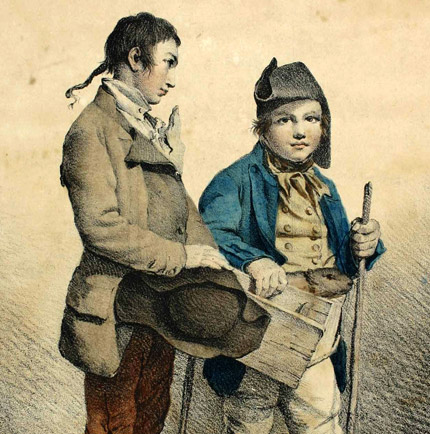 Les petits Savoyard, XIXe siècle