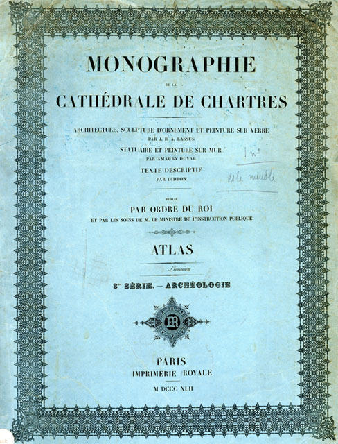 Couverture. Monographie de Notre-Dame de Brou, 1842