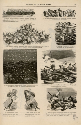 Histoire pittoresque, dramatique et caricaturale de la Sainte Russie • Histoire pittoresque, dramatique et caricaturale de la Sainte-Russie / Gustave Doré.- Paris : J.Bry ainé, 1854. • lithographie • Musée de Brou, Ville de Bourg-en-Bresse

