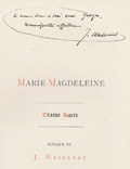 vignette : Partition de Marie-Magdeleine