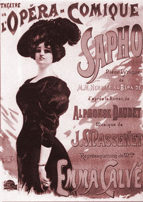 Affiche de « Sapho »