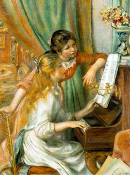 « Jeunes filles au piano »