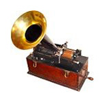 Le phonographe d’Edison utilise des rouleaux