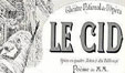 vignette : L'affiche du Cid (1885)