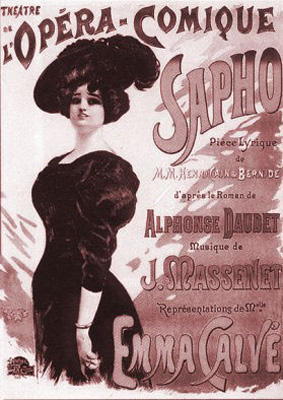 Affiche de « Sapho » (1897)