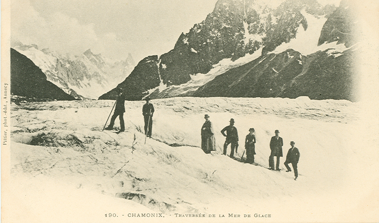 Traversée de la Mer de Glace à Chamonix