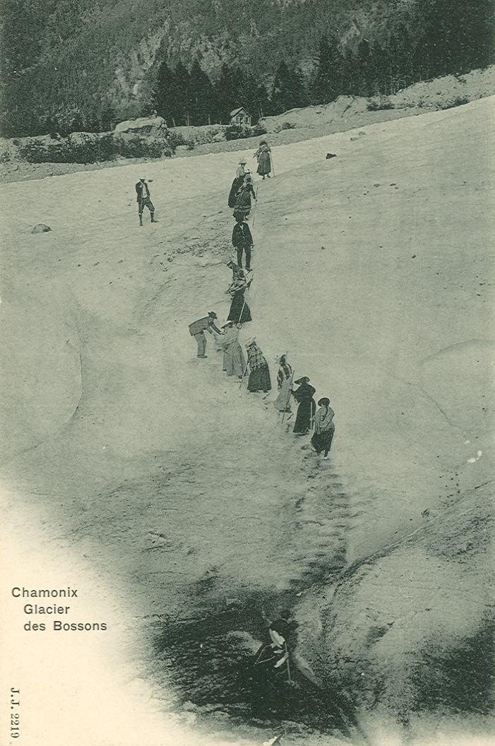 Excursion au glacier des Bossons, Chamonix