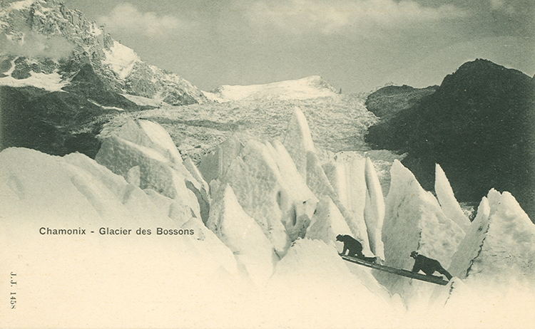 Glacier des Bossons à Chamonix
