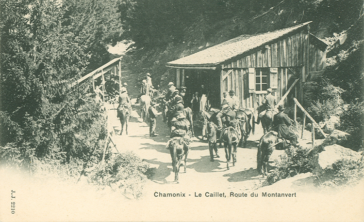 Le Caillet, route du Montanvert