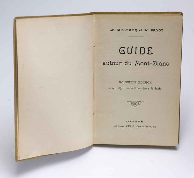 Guide autour du Mont-Blanc