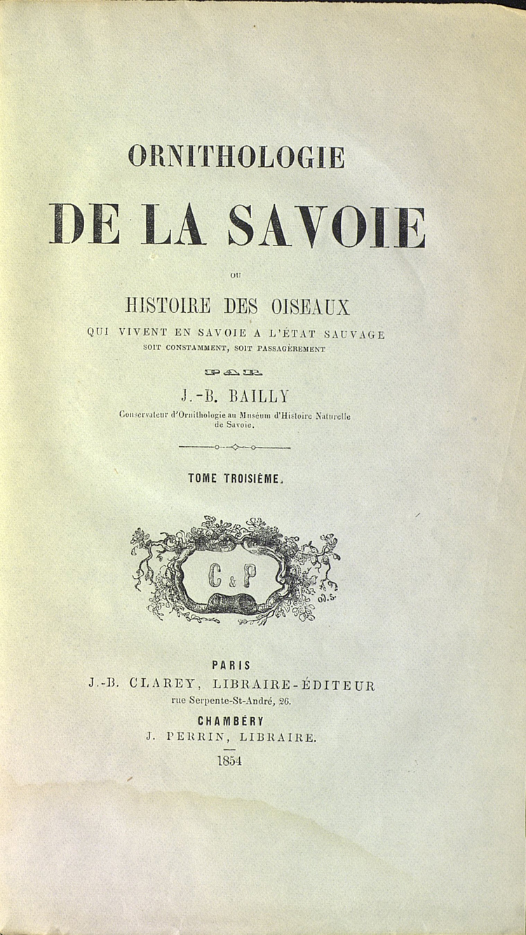 Ornithologie de la Savoie