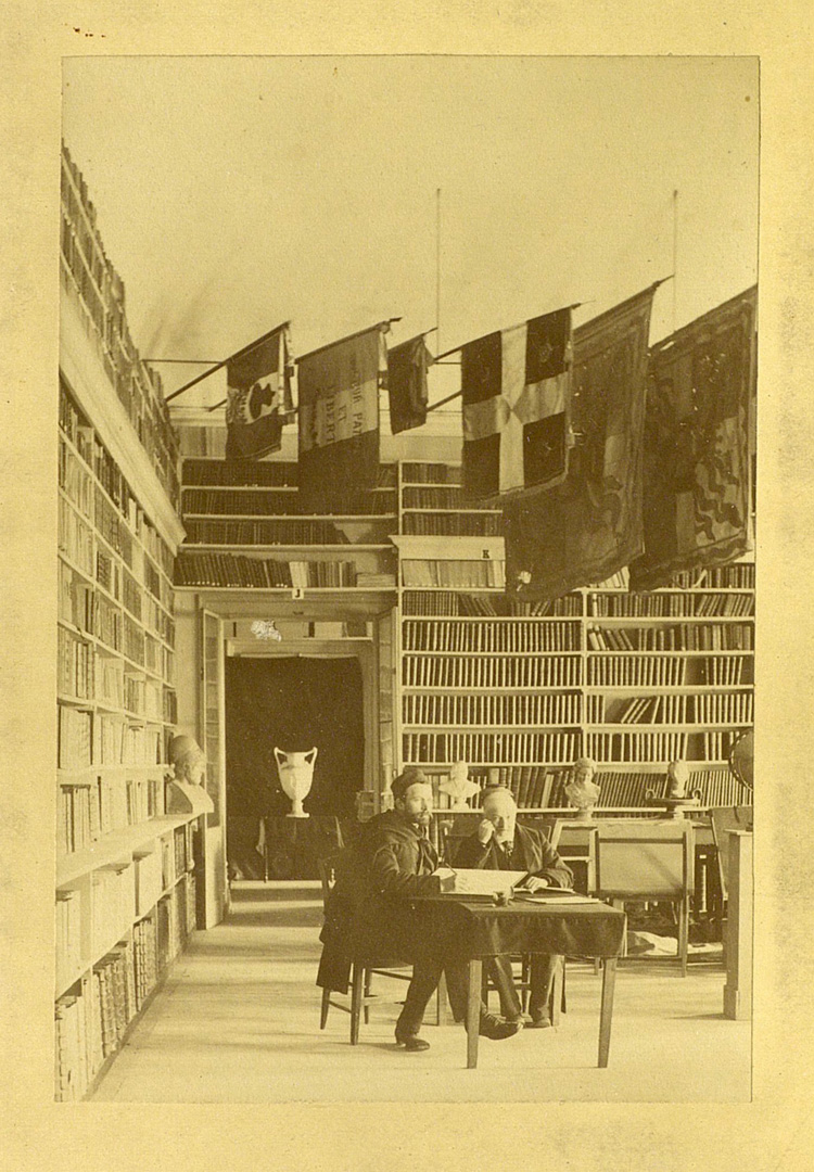 Le Musée et la Bibliothèque d'Annecy vers 1890