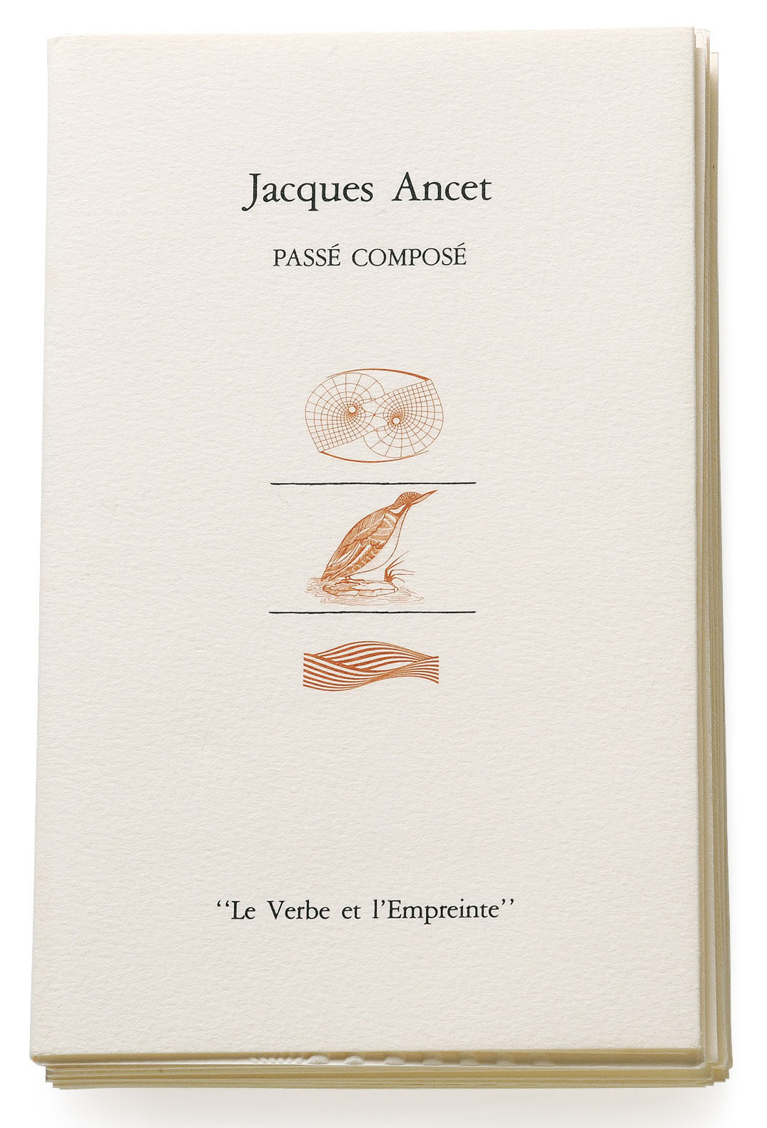 Couverture de "Passé composé" de jacques Ancet