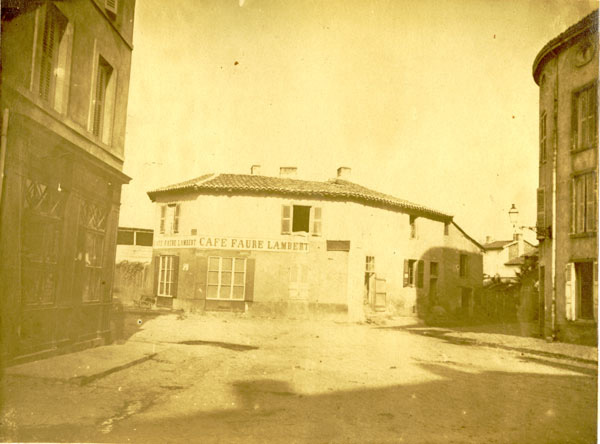 La rue des acqueducs vers 1860