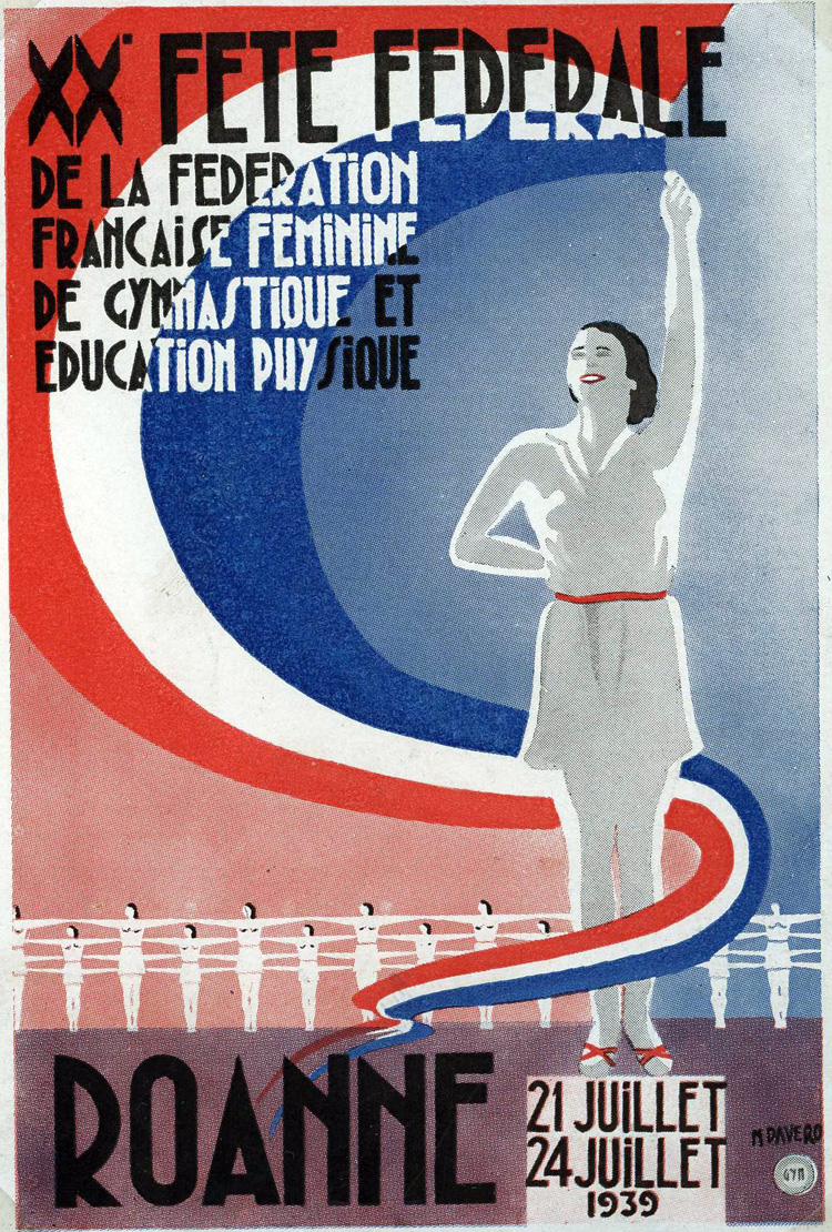 Xxe Fête de la fédération française féminine de gymnastique et éducation physique