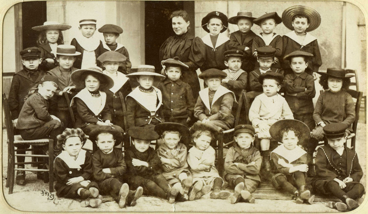 Classe du lycée de Roanne année scolaire 1895-1896