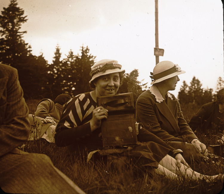 Sortie du Photo-Club de Roanne, au Pilat, en 1934