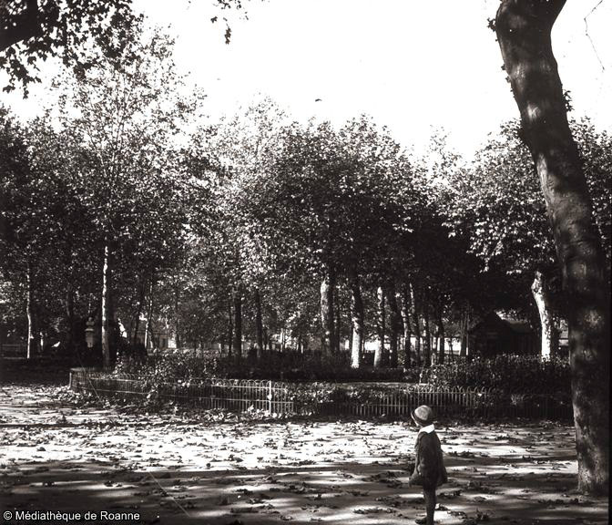 Les Promenades à Roanne, avec un enfant