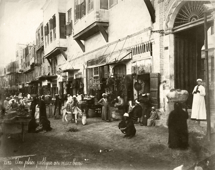 Le Caire : une rue indigène