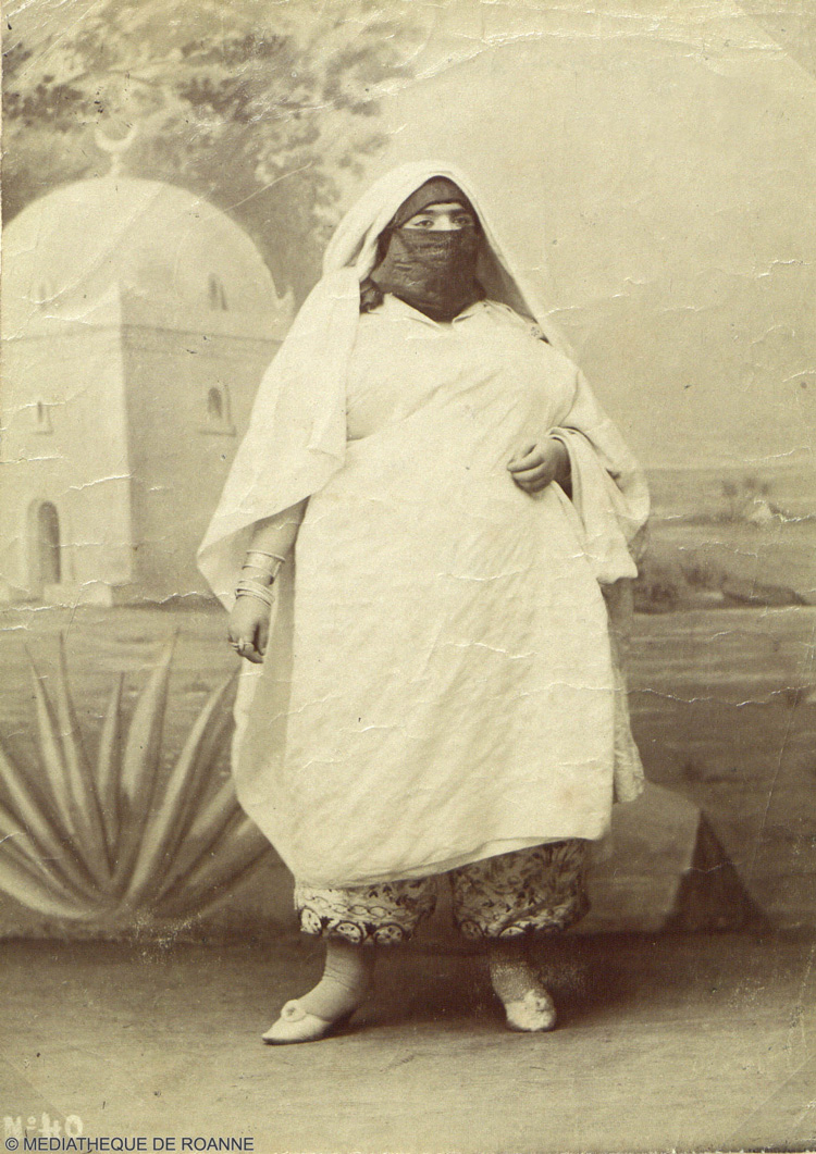 Femme arabe de Tunis