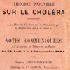 Théorie nouvelle sur le choléra