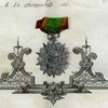 Nomination de Chevalier du Nicham-Iftikar, Tunis 1884