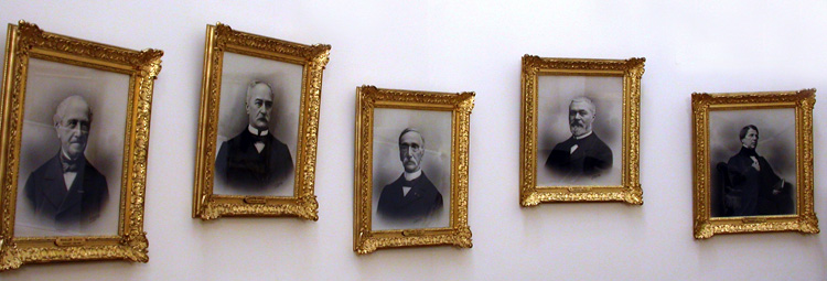 Galerie des portraits des directeurs de la Chambre de Commerce de Roanne