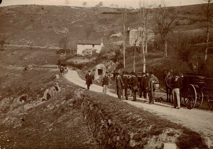 Sortie du Photo-Club en 1900