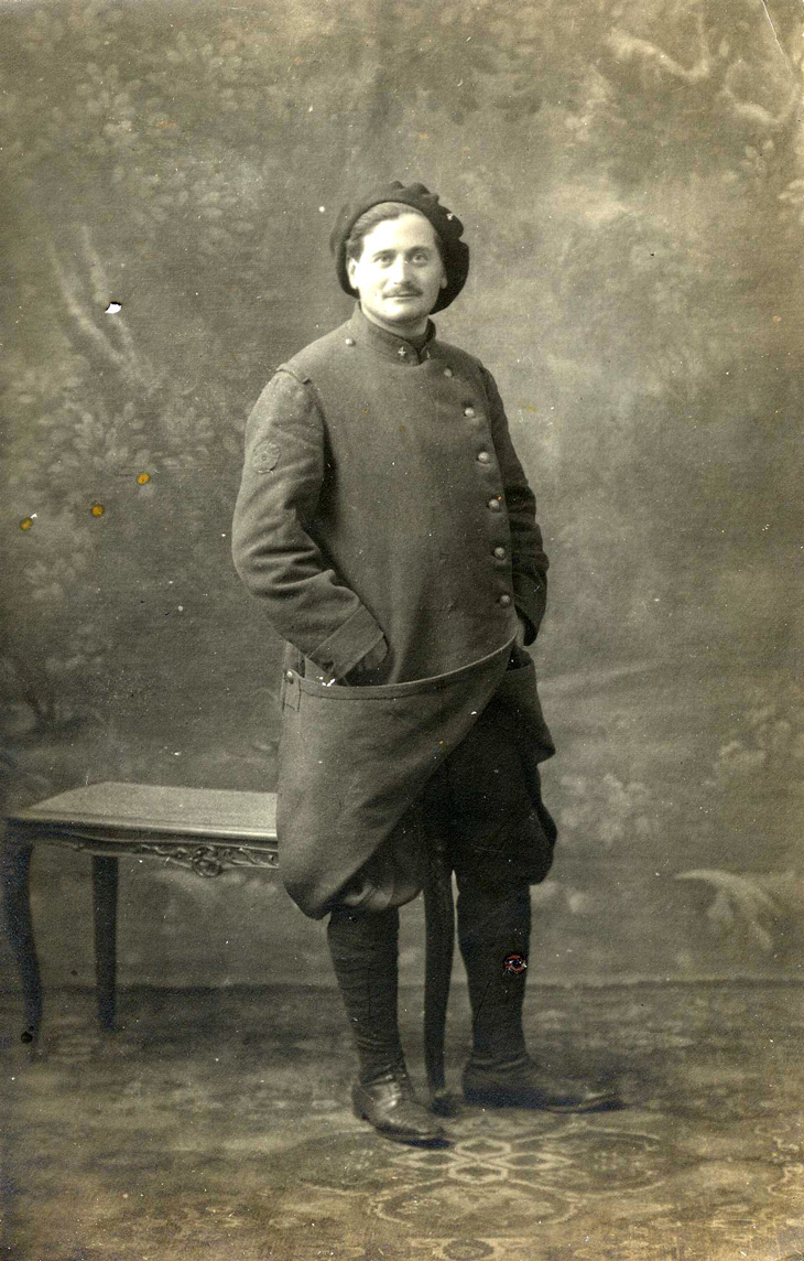 Portrait de Louis Dessendier vers 1914