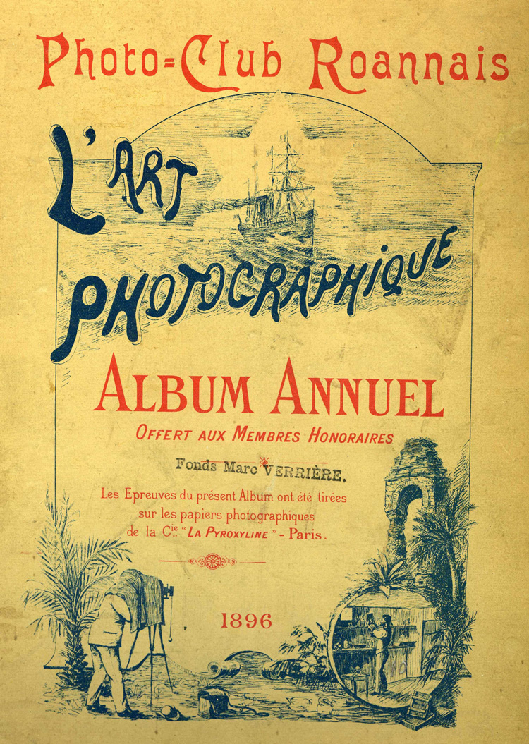 Album de l'exposition organisée par le Photo-Club en 1896 