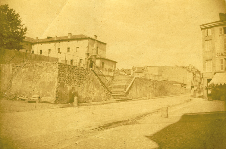 Roanne, rue Impériale, place de l'Hôtel de Ville