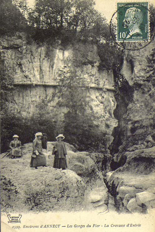 Visite aux Gorges du Fier 