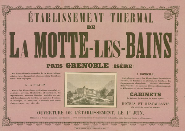 Des eaux et des thermes en Isère