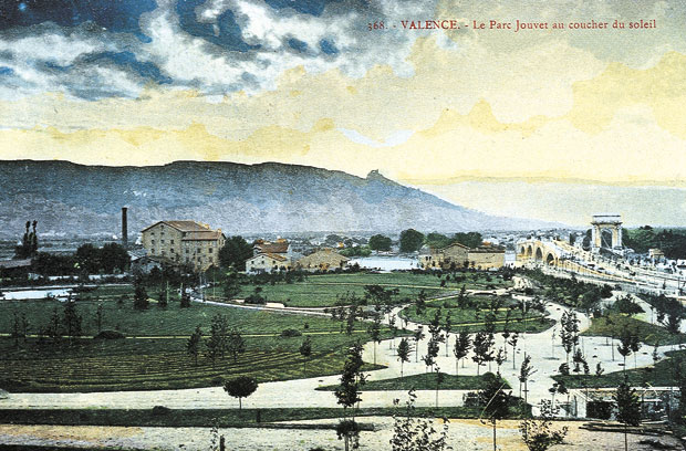 Le parc Jouvet à Valence