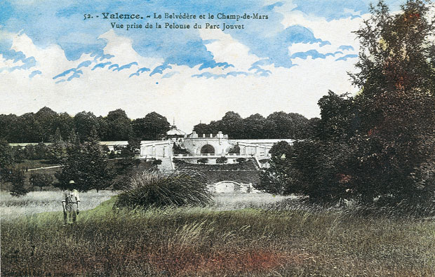 Le parc Jouvet à Valence