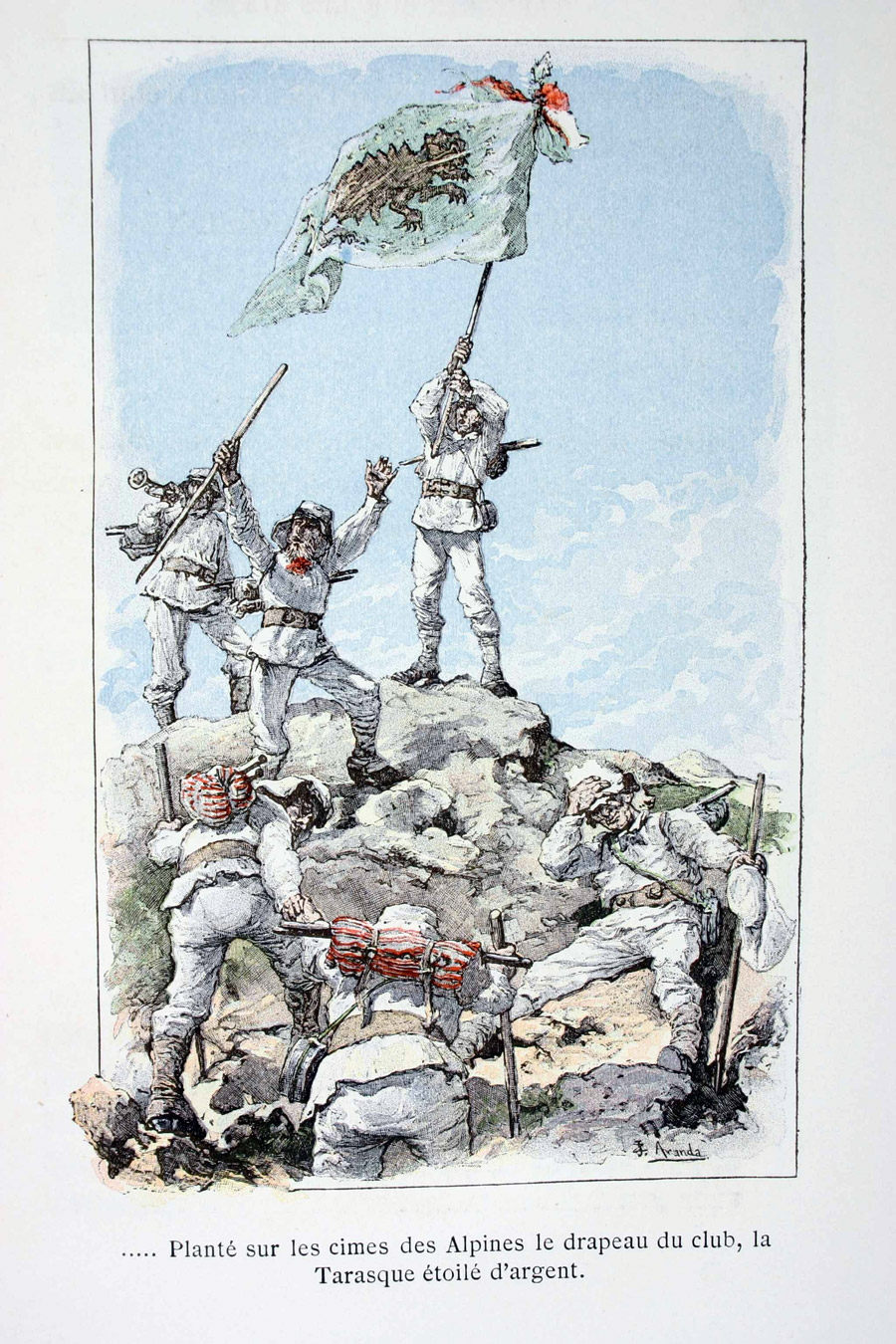 Tartarin sur les Alpes : nouveaux exploits du héros Tarasconais, 1885 