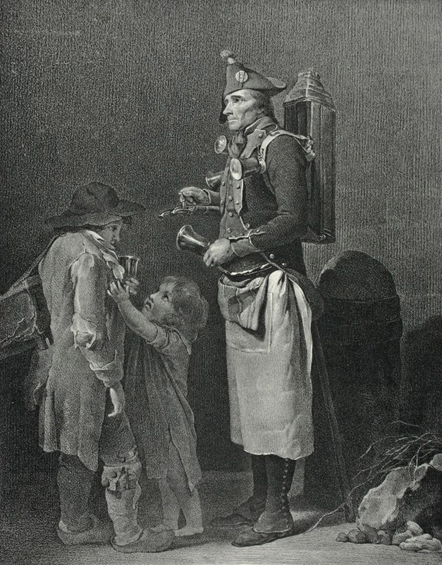 Le marchand de tisane, XIXe siècle