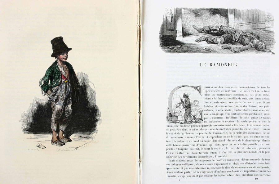 Les Français peints par eux-mêmes : le Ramoneur, 1841