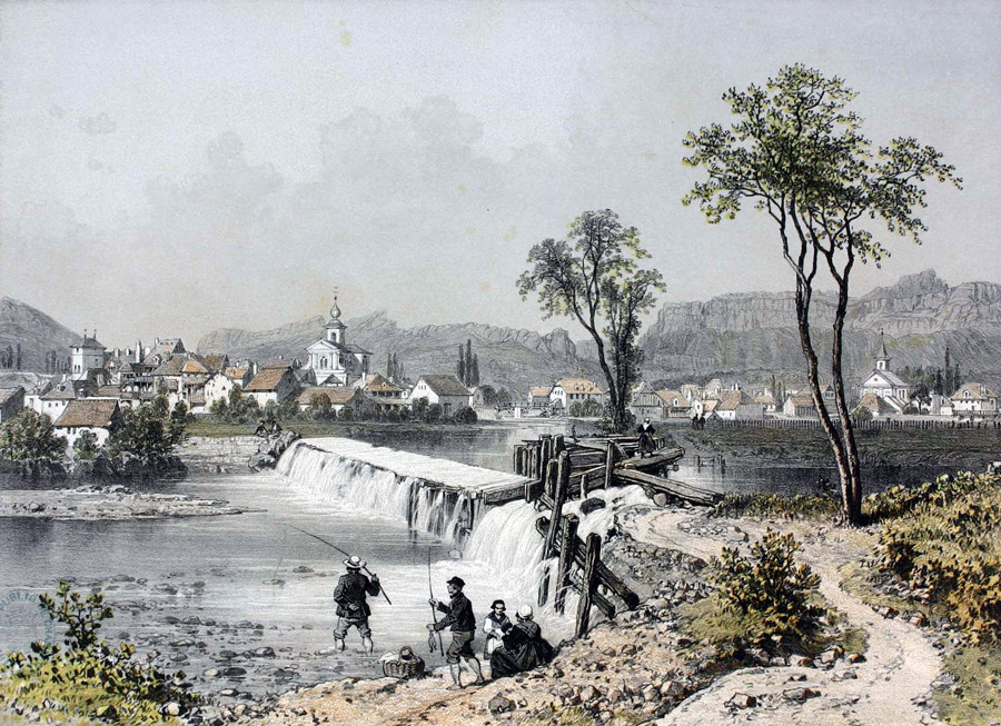 Les Echelles, 1864