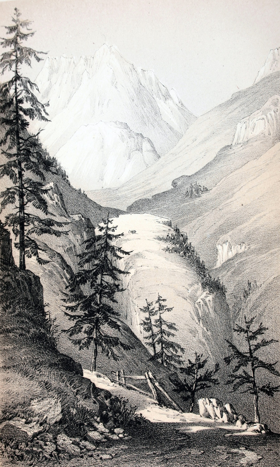 The Aiguilles Rouges, 1860