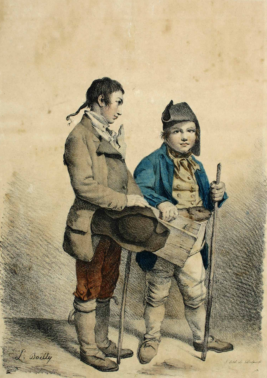 Les petits Savoyard, XIXe siècle