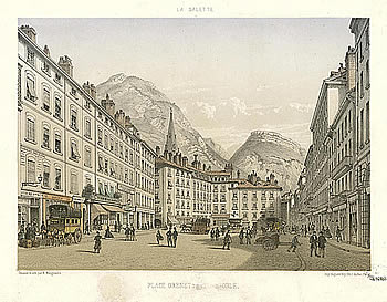Place Grenette à Grenoble