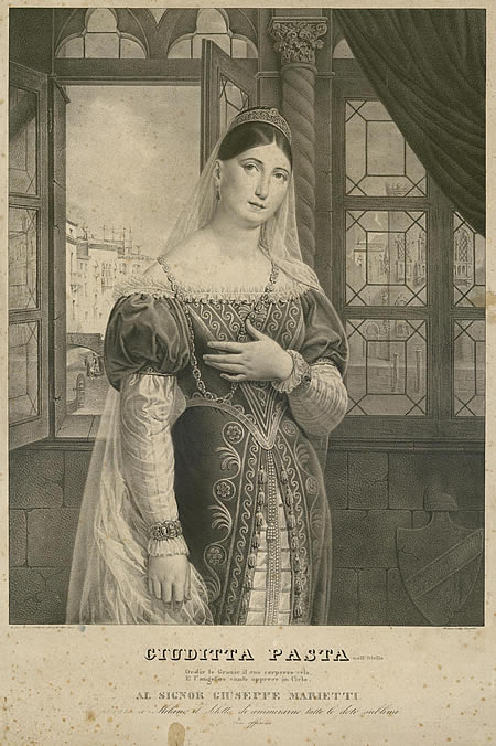 Giuditta Pasta nell'Otello (1797-1865)