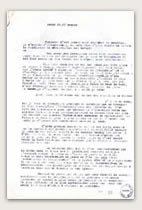 Copie dactylographiée d’une lettre à Élisabeth Vailland, lundi 10 juillet 1950