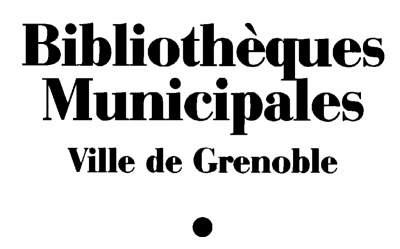 Logo du réseau des Bibliothèques municipales de Grenoble<br>