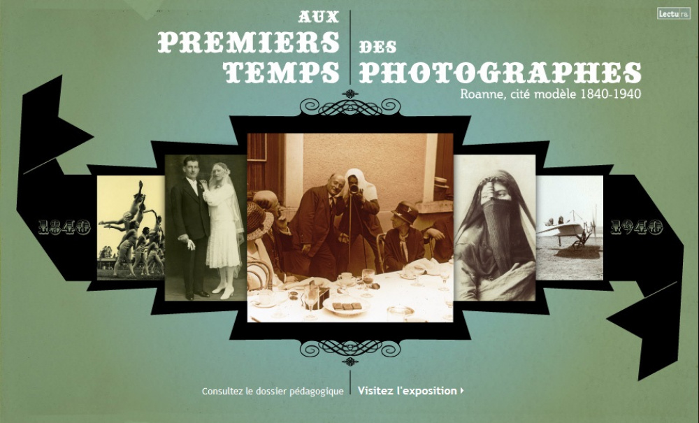 visuel de l'exposition virtuelle Aux premiers temps des photographes<br>