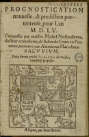 Nostradamus imprimé à Lyon.