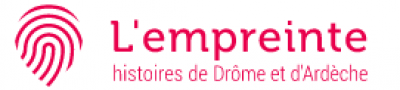 Logo du portail L'Empreinte, histoires de Drôme et d'Ardèche.<br>