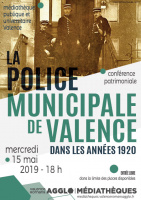 La police municipale de Valence dans les années 1920